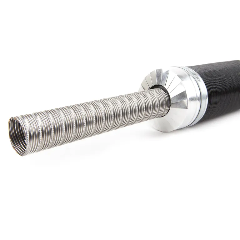 Eksosslange 24mm, isolert, lyddemper. 225cm