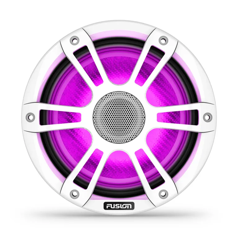 Fusion Signature Series 3i Sport hvite CRGBW 7.7" høyttalere 280W