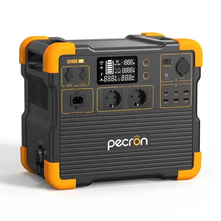 Pecron E2400LFP Strømstasjon 2048Wh 2400W
