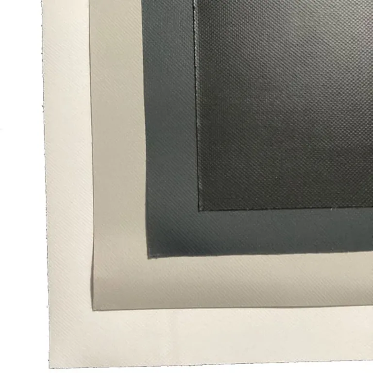 7OC kraftig PVC Duk 50x50cm - sort