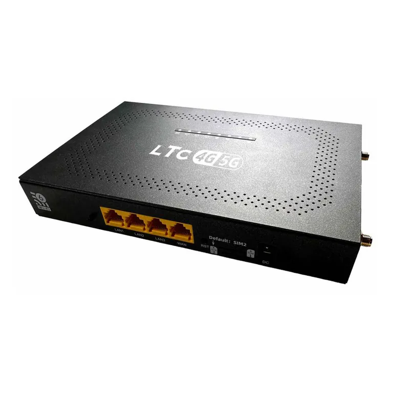 LTC Mobil 5G router med ekstern antenne 12/24/220 Volt