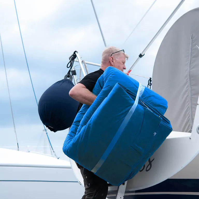 Toptex Blue Cover blå båtpresenning 14x10m