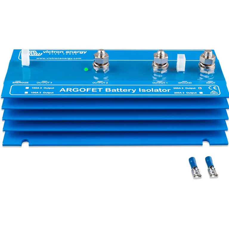 Victron Argofet 200-2 Batteriisolator to batteribanker 200A