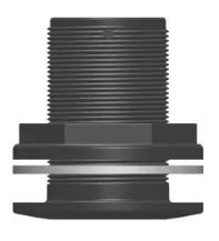 Trudesign 2" (50 mm) utenpåliggende skroggjennomføring i kompositt