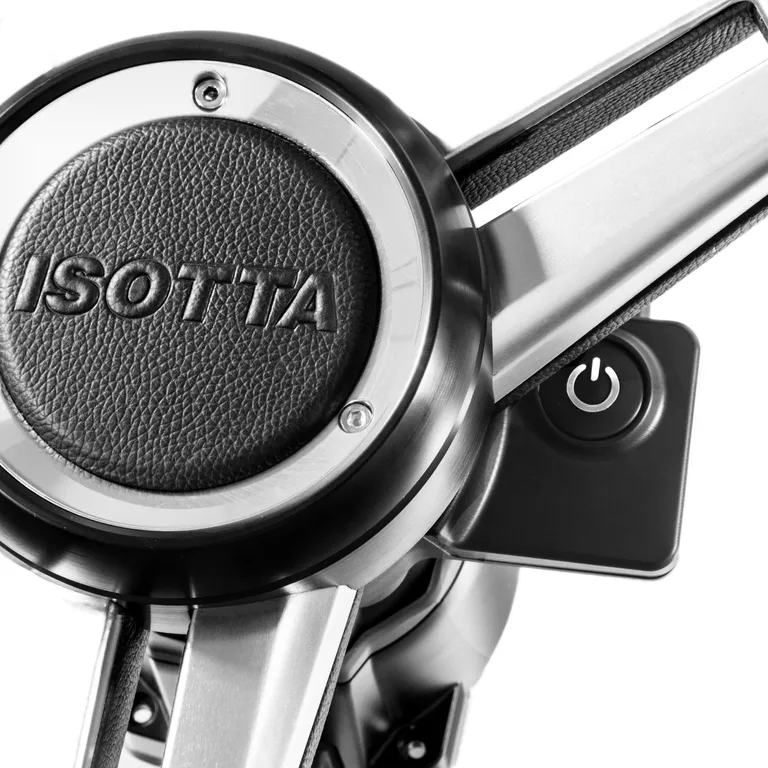 Isotta Coper 18 oppvarmet ratt, skinn, alu, Ø35cm