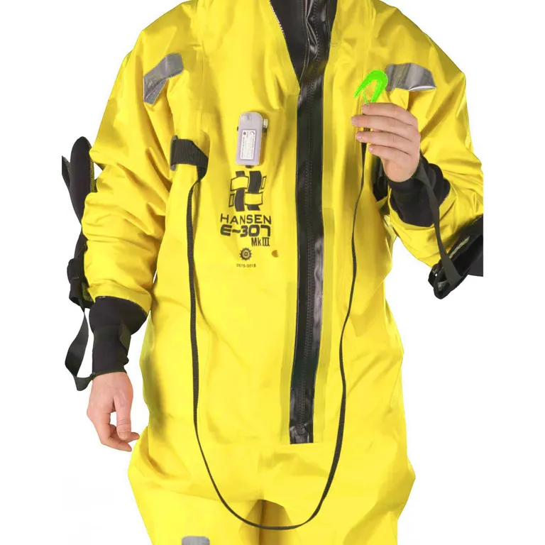 Hansen Protection E-307 MK IISOLAS-godkjent redningsdrakt (standard størrelse)