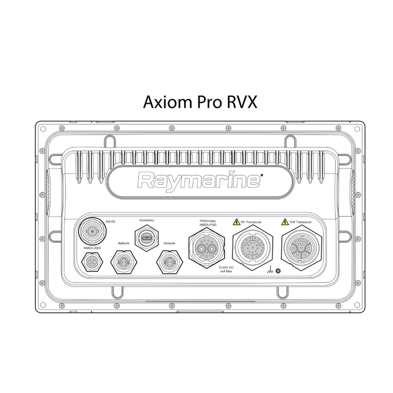 Raymarine Axiom Pro 9 RVX 9" kartplotter med ekkolodd