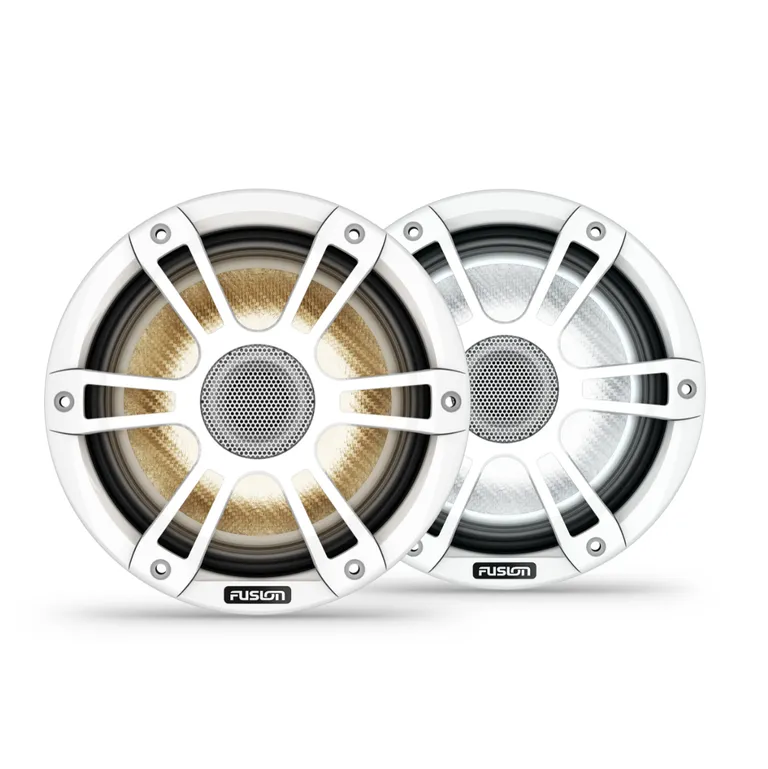 Fusion Signature Series 3i Sport hvite CRGBW 7.7" høyttalere 280W