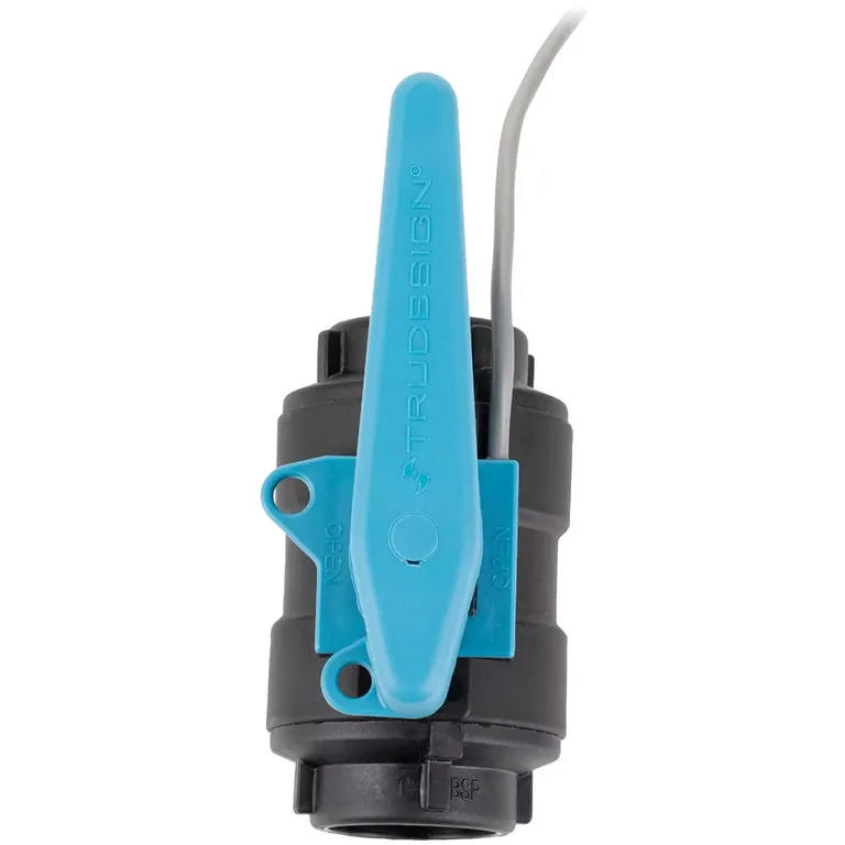 Trudesign kuleventil BSP 3/4" (19mm) med overvåking.