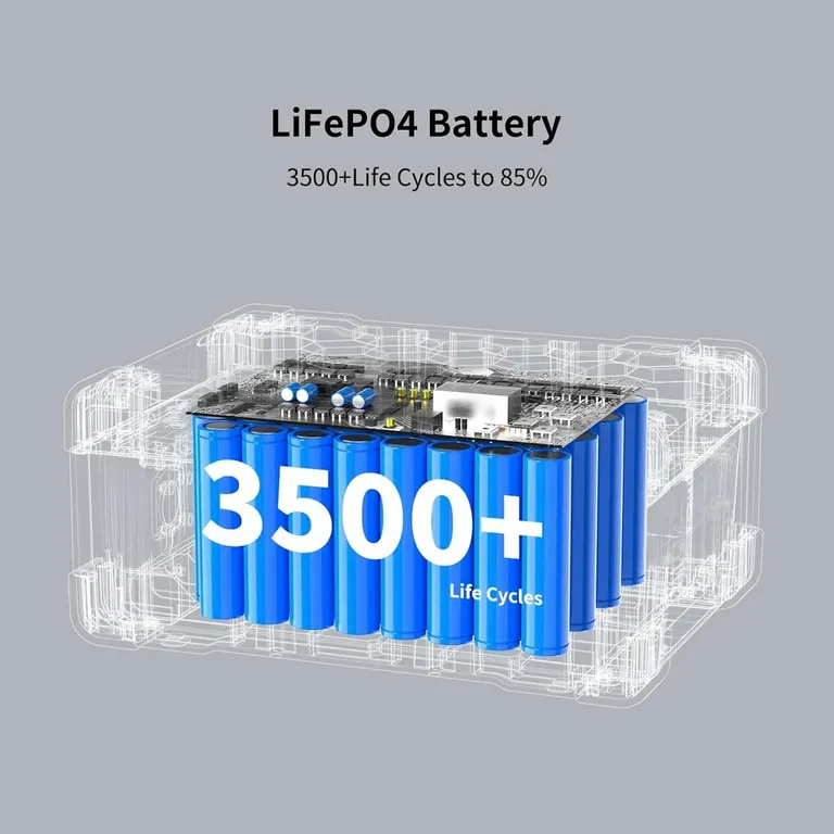 Pecron EP3000-48V ekstra batteri for E1500/2400/3600LFP