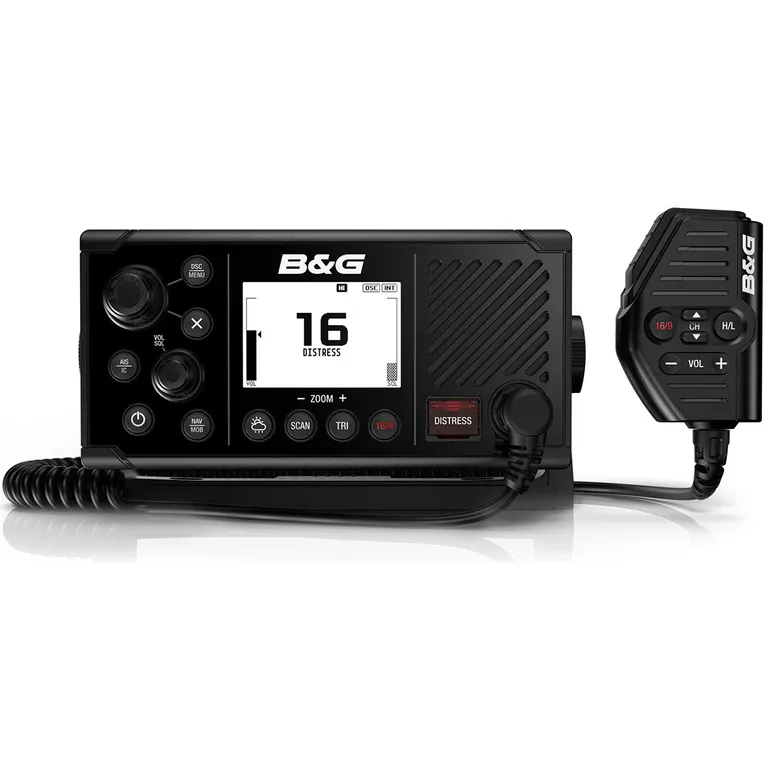 B&G V60 fastmontert VHF med innbygget GPS og AIS mottaker