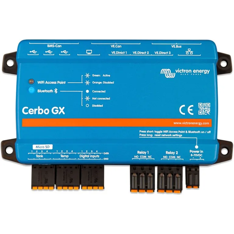 Victron Cerbo GX MK1 Multibox systemovervåkning