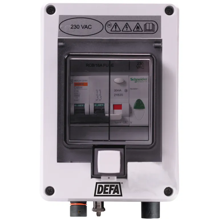 DEFA Marine Plug-and-play landstrømspakke 1 230V 16A