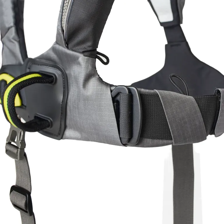 Spinlock Deckvest 6D 170N automatisk oppblåsbar redningsvest (sort)