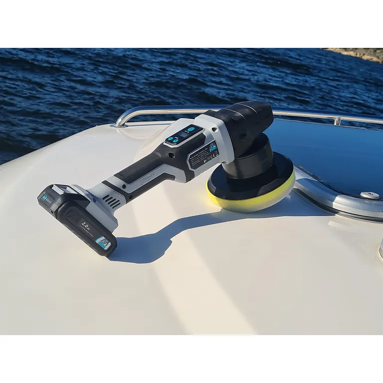 M-Protect Poleringsmaskin Oppladbar Dual Action, 20V 2Ah