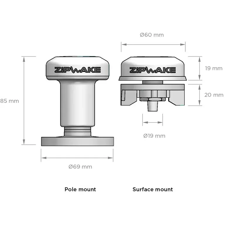 ZipWake GPS antenne
