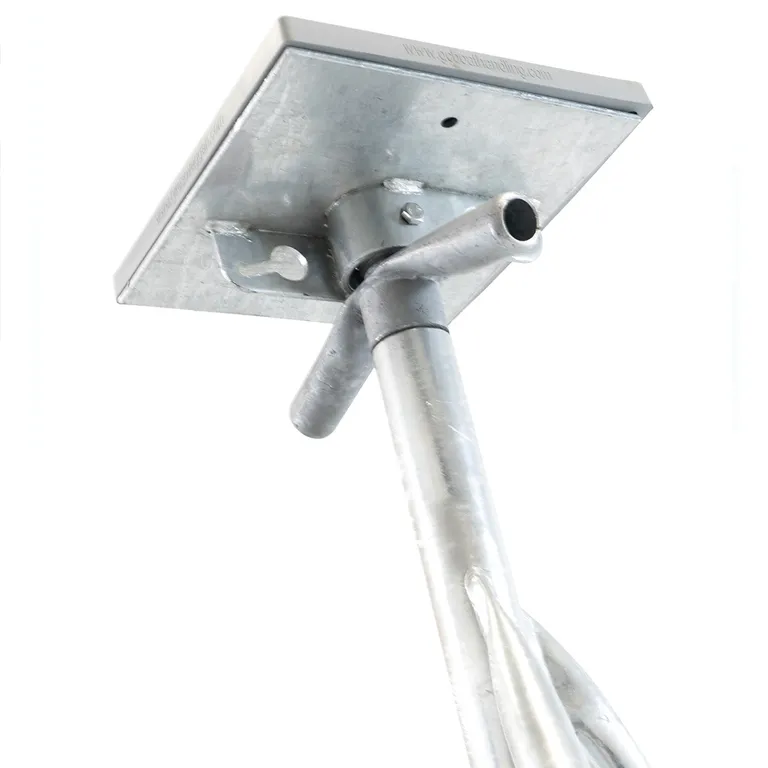Tyresöstöttan SBS-2 justerbar galvanisert seilbåtstøtte, 122-165 cm