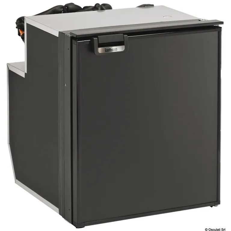 Isotherm Cruise Classic CR65 Total Black 65L kjøleskap, matt sort,12/24V