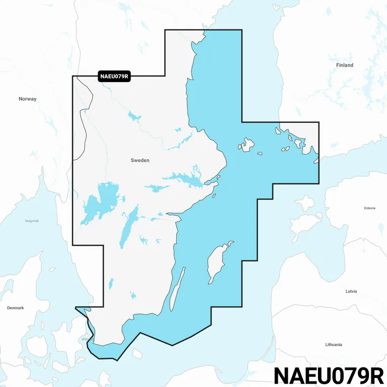 Navionics+ Regular sjøkart 
