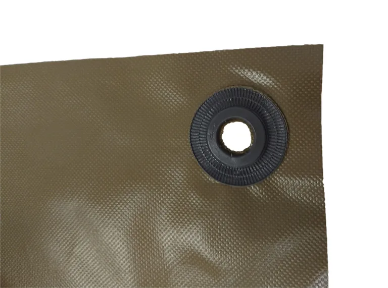 Hansen Protection MD Presenning 460 g/m2, 7x4m, olivenfarget