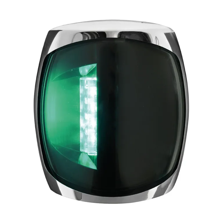 Osculati Sphera III LED styrbord lanterne <20m Rustfritt stål 12/24V