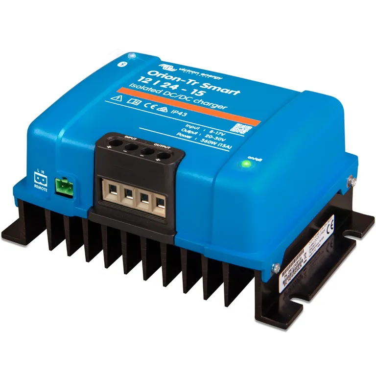 Victron Orion TR Smart DC-DC lader 12>24V 15A, Galvanisk isolert
