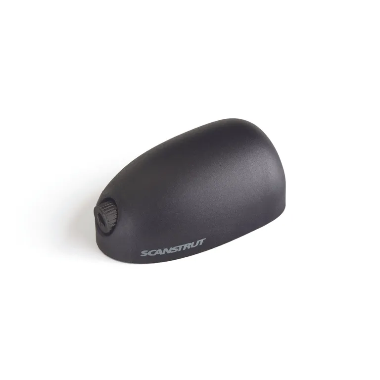 Scanstrut DS-H6 2-6mm kabelgjennomføring i svart plast. Uten kontakt.