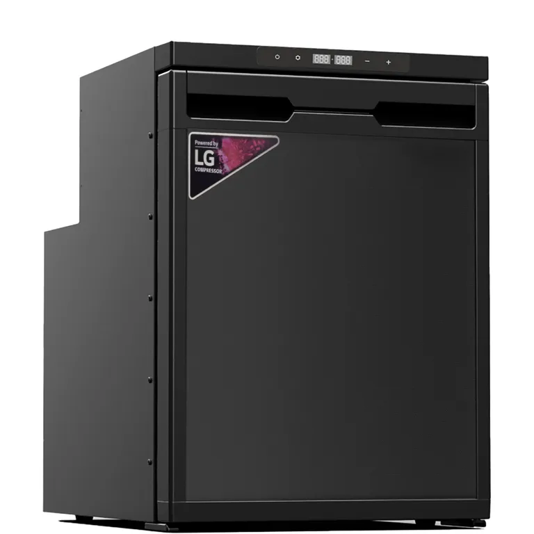 Ocean Comfort CR50xS kjøleskap med sort front 12 / 24Volt