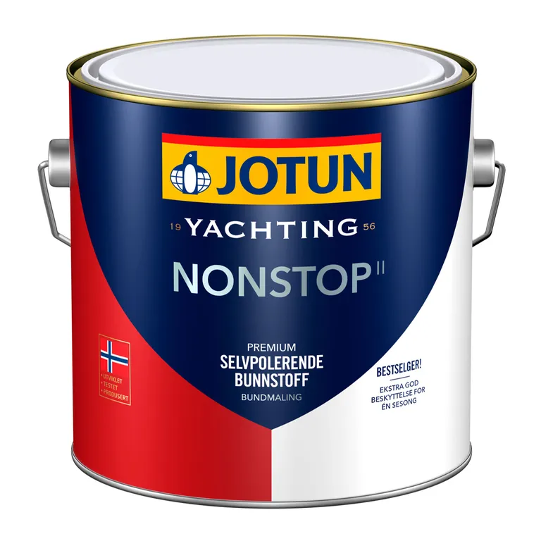 Jotun Nonstop II selvpolerende bunnstoff, Sort, 2,5l