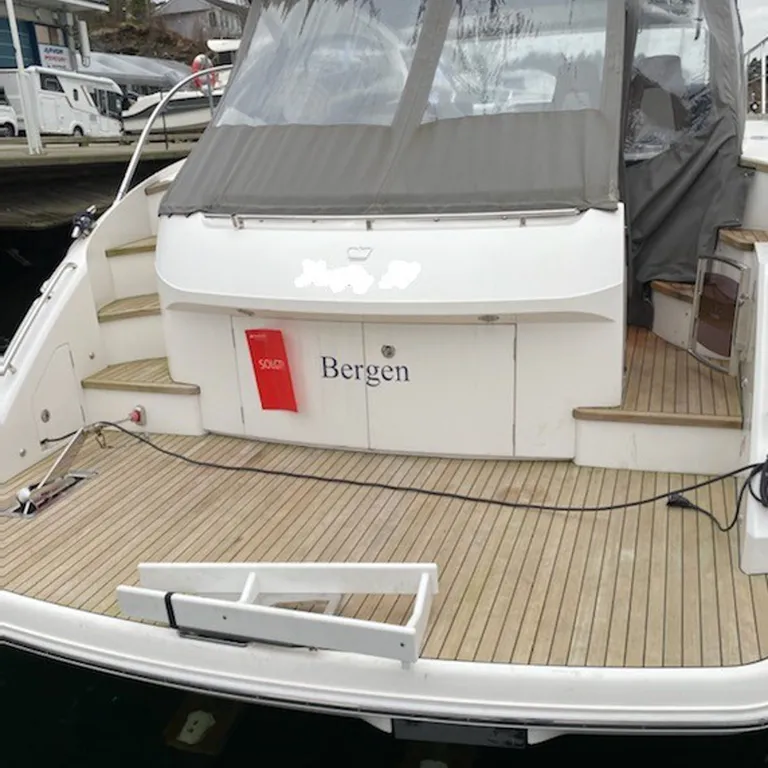 NorDav V Swivel Davit, syrefast stål hvit