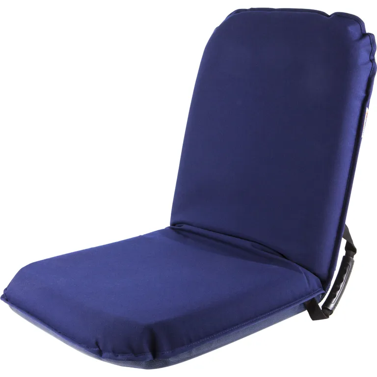 Comfort Seat Classic bærbar pute med justerbar rygg (blå)