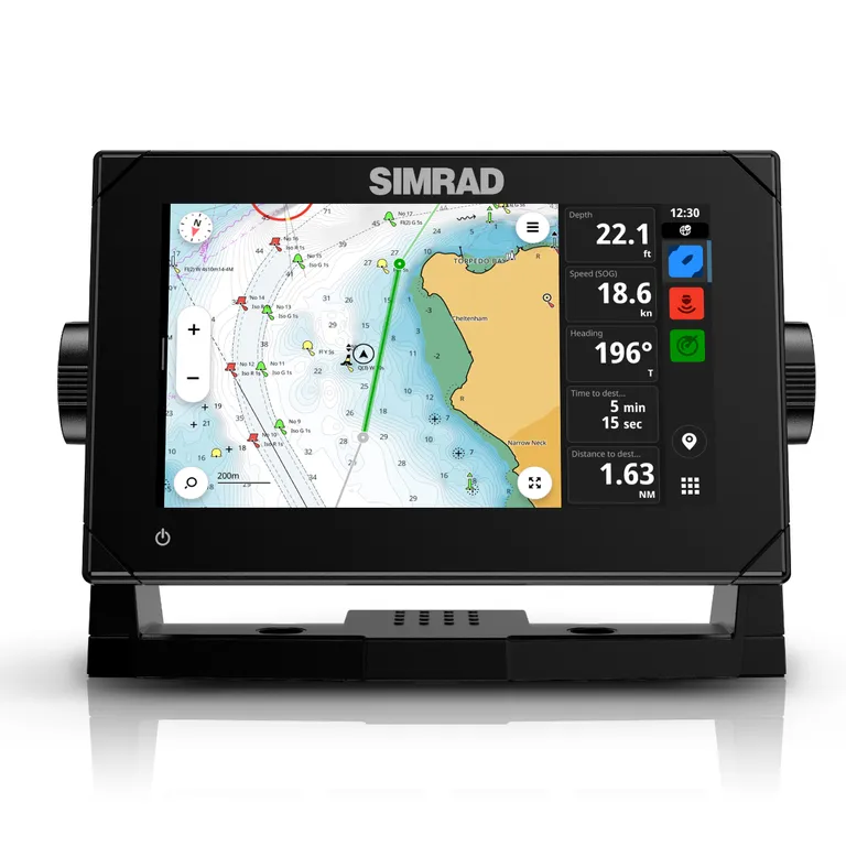 Simrad NSX 3007 7" kartplotter med ekkolodd