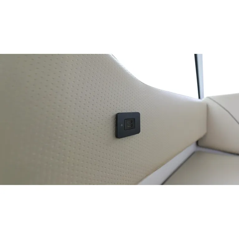 Scanstrut Tile Dobbel USB-C kontakt (Svart ramme) 12/24V