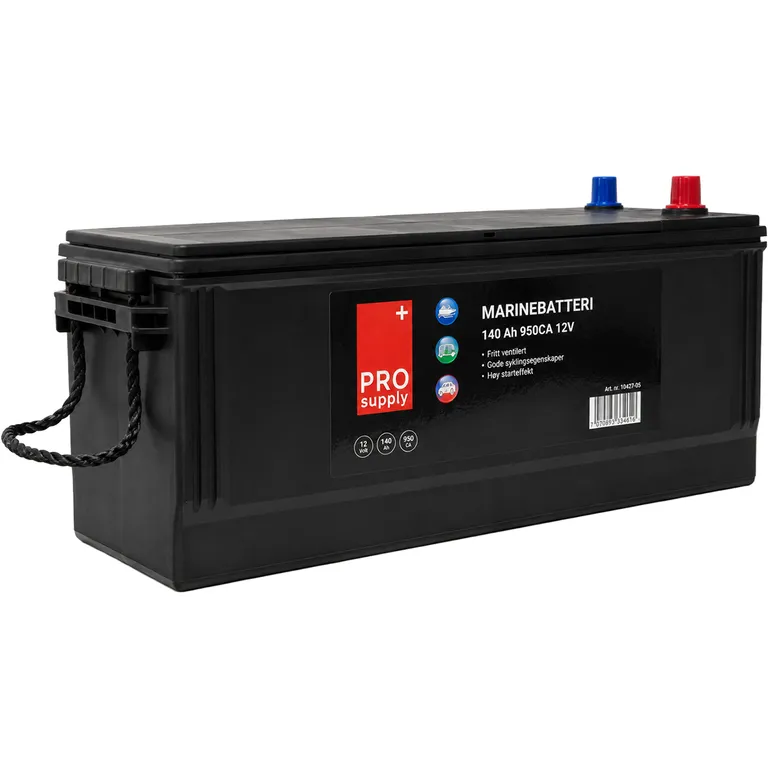 ProSupply marinebatteri 12V 140Ah 770CCA