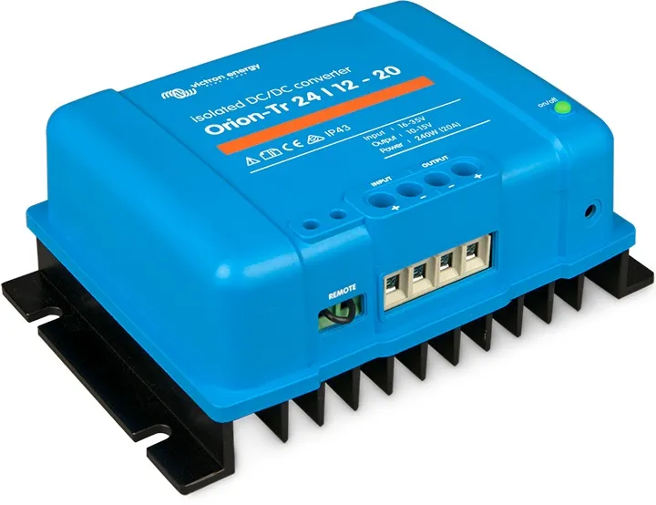 Victron Orion omformer DC-DC 24>12V 20A, Galvanisk isolert