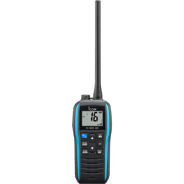 Icom IC-M25Euro EVO håndholdt VHF, marineblå