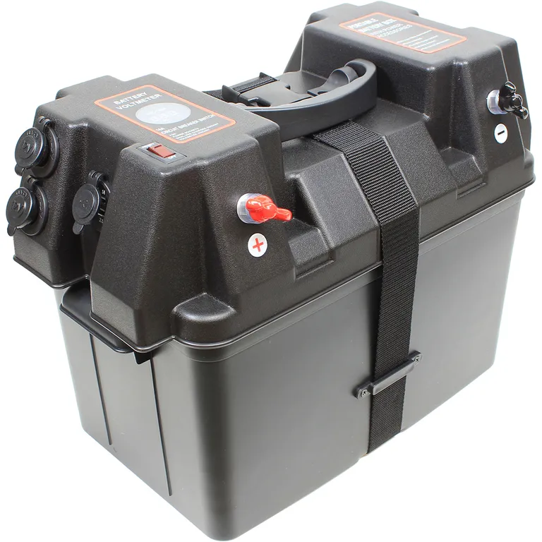 ProSupply PowerBox batterikasse med 12V og USB-uttak