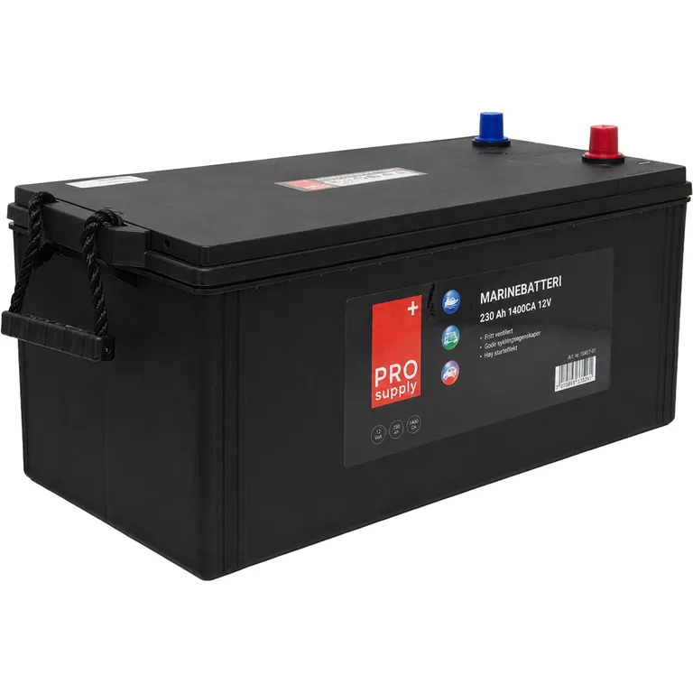 ProSupply marinebatteri 12V 230Ah 1150CCA