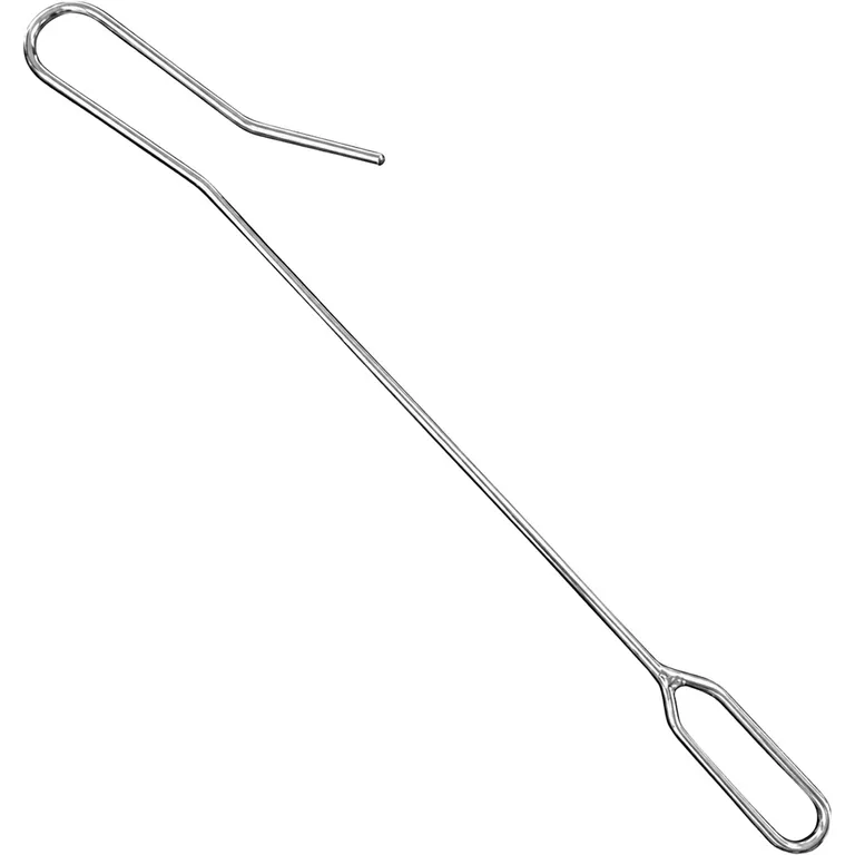 Bøyekrok i syrefast stål 80cm  Ø10mm