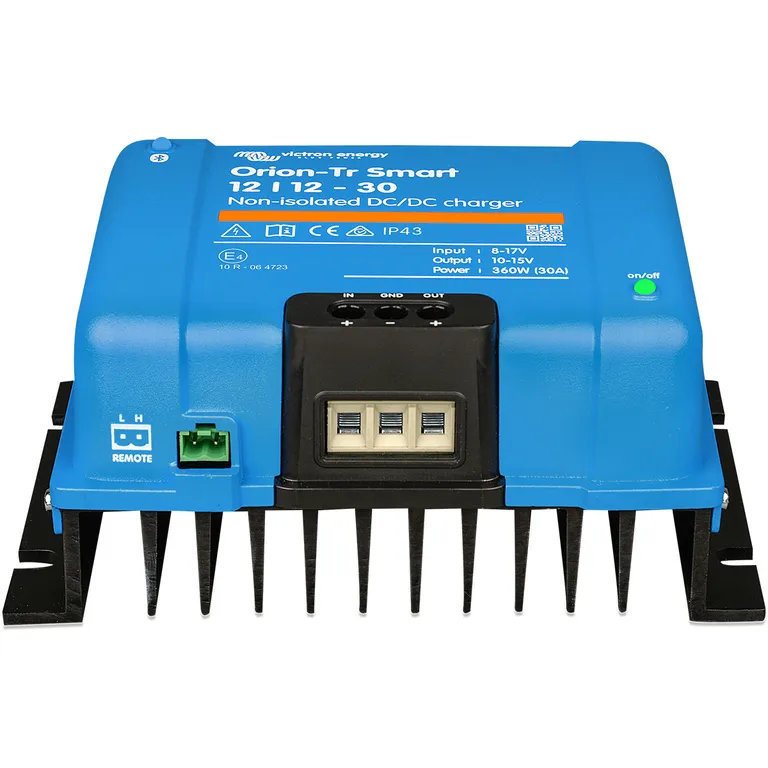 Victron Orion TR Smart DC-DC lader 12>12V 30A, Uisolert