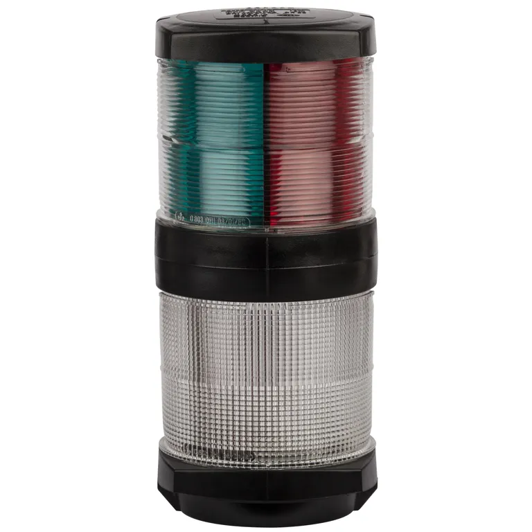 Hella modell 2984 tricolor m/ankerlanterne med sort hus