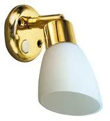 Båtsystem Opal LED lampe messing