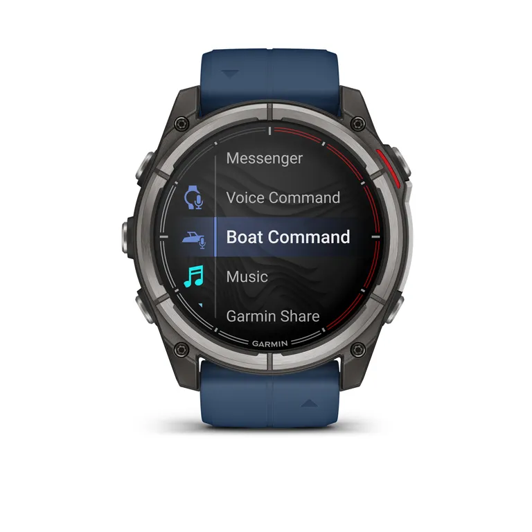 Garmin quatix 8, 51 mm maritim smartklokke med AMOLED-skjerm