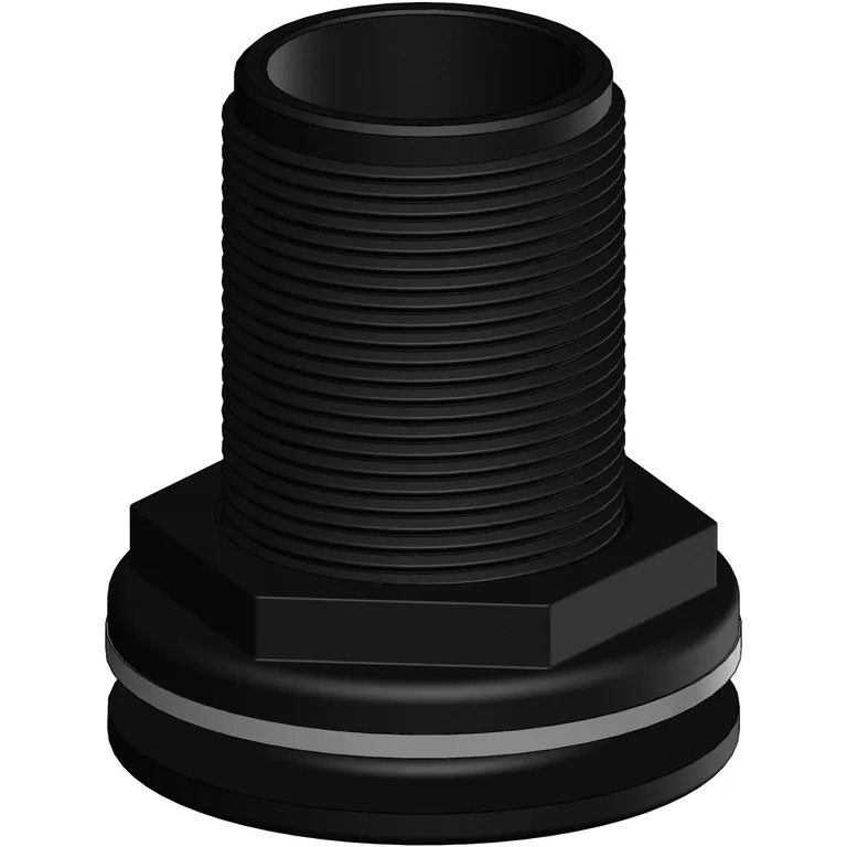 Trudesign 1 1/2" (38mm) utenpåliggende skroggjennomføring i kompositt