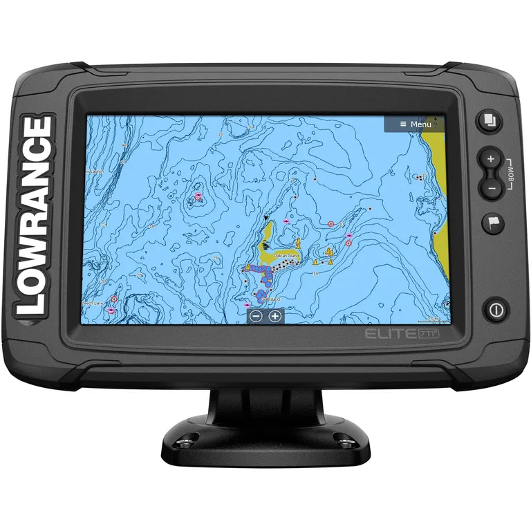 Lowrance Elite-7 Ti2 kartplotter med ekkolodd (inkl. giver)