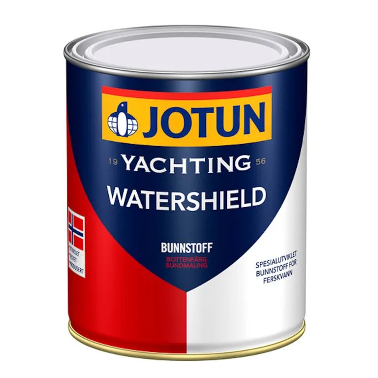 Jotun Watershield hardt bunnstoff for ferskvann, sort, 0.75 l