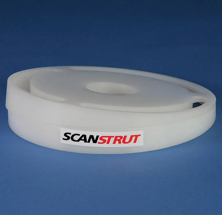 Scanstrut justeringsplate 0-12 gr