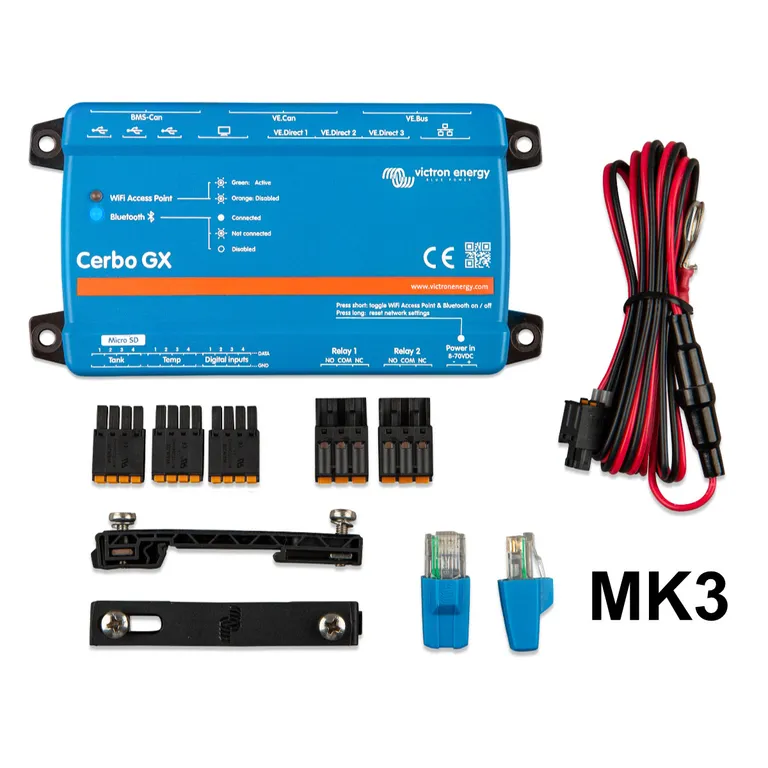 Victron Cerbo GX MK3 Multibox systemovervåkning