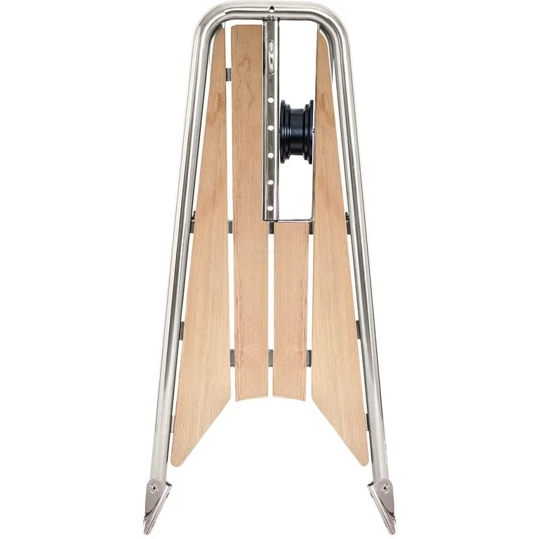 Båtsystem Baugspyd PB1200TE-V, ankerrulle, teak, seilbåt 32-42 fot
