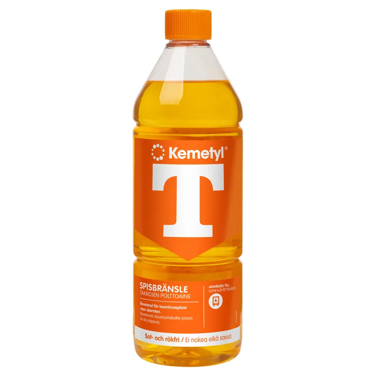 Kemetyl Fin Fyr luktfri brennveske / rødsprit, 1 liter